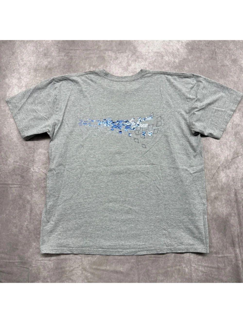 Nike Gray Graphic T-Shirt Men's XL Vintage Athletic Tee
